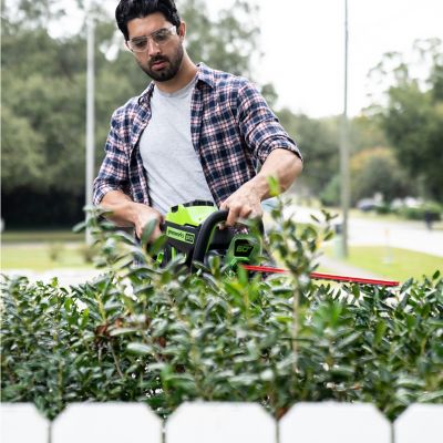 Image showing  26 in. 60V Cordless Hedge Trimmer, Battery and Charger Included