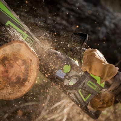 Image showing  16 in. 60V Cordless Chainsaw, Battery and Charger Included