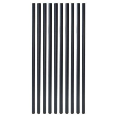 Fortress Building Products Vintage 26 in. Black Sand Steel Round Deck Railing Baluster (10 pk.), 54126008