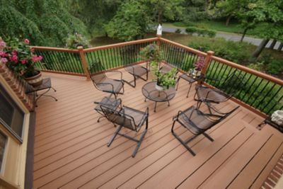 Image showing  32 in. Vintage Steel Round Deck Railing Baluster, 10 pc.