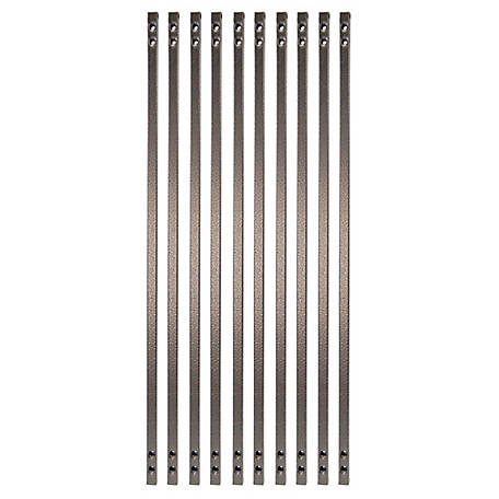 31 in. x 1 in. Antique Bronze Steel Belly Deck Railing Baluster (10-Pack) 31 in. x 1 in. Antique Bronze Steel Belly Deck Railing Baluster (10-Pack)