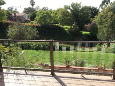 Fortress Building Products 34 in. Pure View Glass Level Railing ...