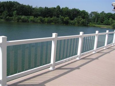 Fortress Building Products 40 in. Pure View Glass Level Railing Baluster, 5 pc.