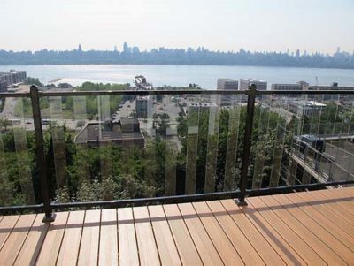 Fortress Building Products Pure View 6 ft. Aluminum Level Hand Rail (2 pk.), 51172098