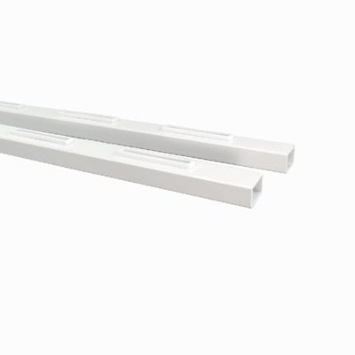 Fortress Building Products 6 ft. Pure View Aluminum Level Hand Rails, 2 pc.
