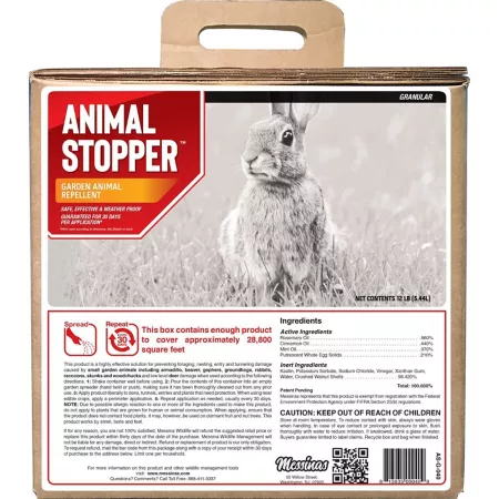 Animal Stoppers Animal Repellent 40# Ready-to-Use Granular Bulk Animal & Rodent Repellent