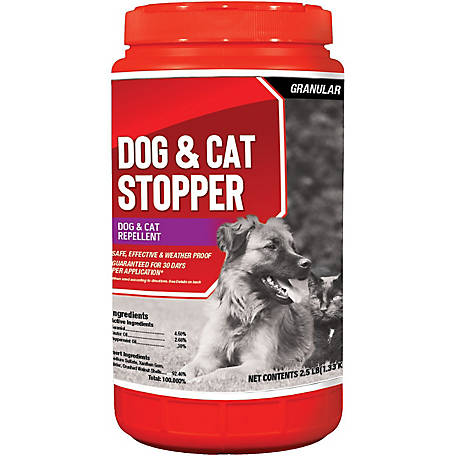 Animal Stoppers Dog Cat Stopper Repellent 2 5 Lb Ready To Use Granular Shakerjug At Tractor Supply Co - Pet Seat Covers Menards