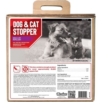 Animal Stoppers 40 lb. Dog & Cat Stopper Animal Repellent, Ready-to-Use Granular Bulk