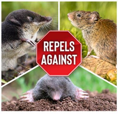 Image showing  40 lb. Mole and Vole Stopper Ready-to-Use Animal Repellent Granules