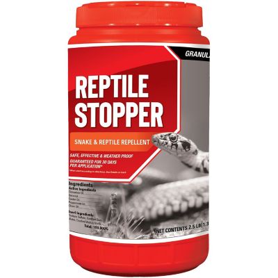 Animal Stoppers 2.5 lb. Reptile Stopper Animal Repellent, Ready-to-Use Granular Shaker