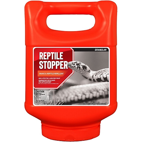 Animal Stoppers Reptile Stopper Animal Repellent, 5# Ready-to-Use Granular Shake