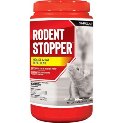 Animal Stoppers Rodent Stopper Animal Repellent, 2.5# Ready-to-Use Shaker Jug