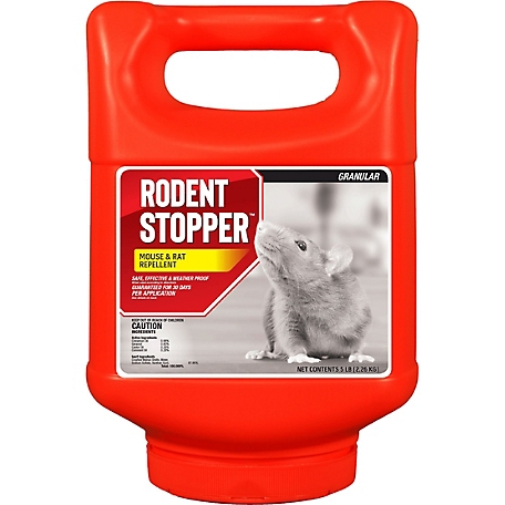 Animal Stoppers Rodent Stopper Animal Repellent, 5 lb. Ready-to-Use Shaker Jug