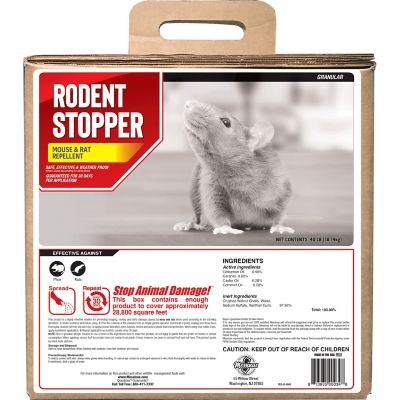 Animal Stoppers 40 lb. Rodent Stopper Ready-to-Use Animal Repellent Granules