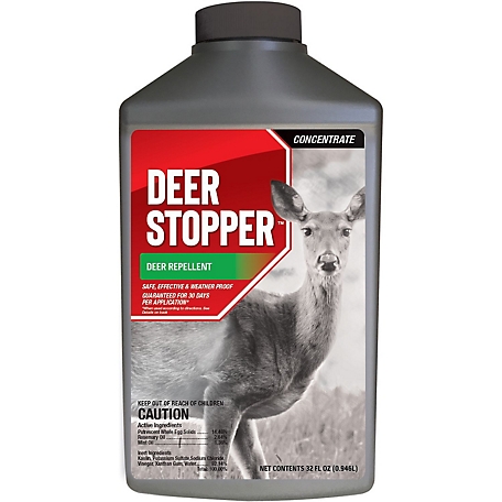 Animal Stoppers Deer Stopper Animal Repellent, 32oz Concentrate