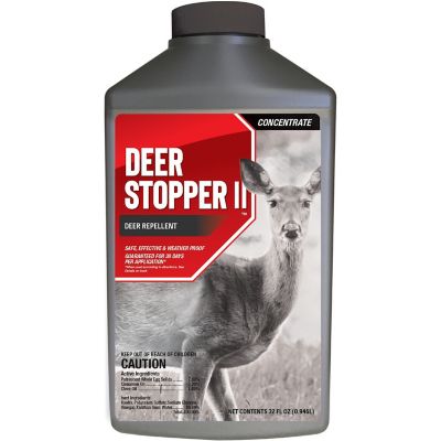 Animal Stoppers Deer Stopper II Animal Repellent, 32 oz. Concentrate