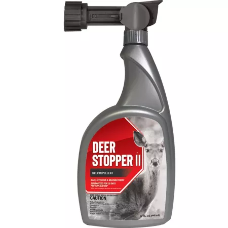 Animal Stoppers Deer Stopper II Animal Repellent 32 oz Hose end ready to spray Animal & Rodent Repellent