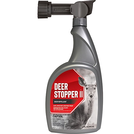 Animal Stoppers Deer Stopper II Animal Repellent, 32 oz. Ready-to-Spray Hose End