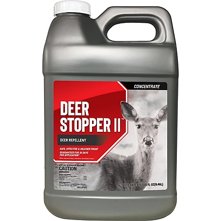 Animal Stoppers Deer Stopper II Animal Repellent, 2.5 Gallon Concentrate