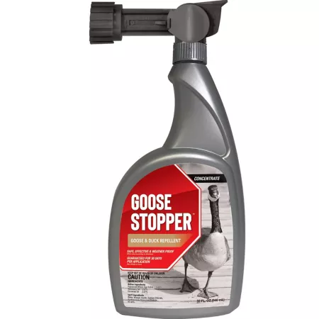 Pet Caps 32 oz Goose Stopper Animal Repellent Hose End Ready to Spray Animal & Rodent Repellent