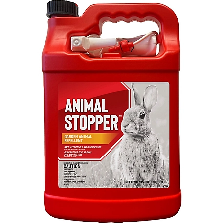 Animal Stoppers Animal Repellent, Gallon Ready-to-Use with Nested Sprayer