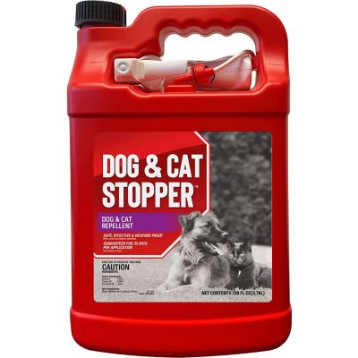 Animal Stoppers 1 gal. Dog & Cat Stopper Animal Repellent, Ready-to-Use with Nested Sprayer