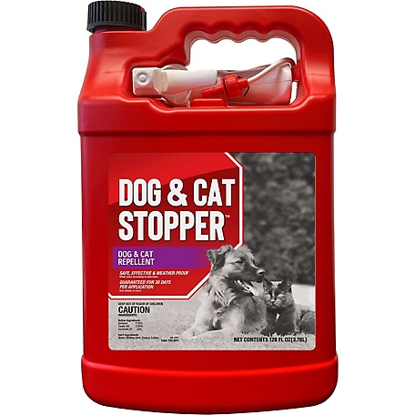 Animal Stoppers Dog & Cat Stopper Animal Repellent, Gallon Ready-to-Use with Nested Sprayer