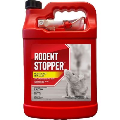 Animal Stoppers Rodent Stopper Animal Repellent, Gallon Ready-to-Use with Nested Sprayer