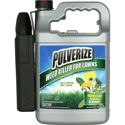 PULVERIZE 1 gal. Weed Killer for Lawns with Battery Sprayer