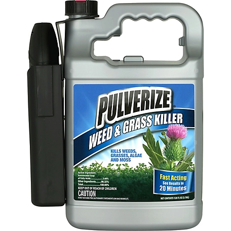 PULVERIZE 1 gal. Weed and Grass Killer with Battery Sprayer