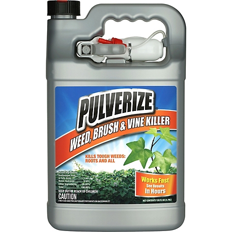 PULVERIZE 1 gal. Ready-to-Use Weed Brush and Vine Killer with Nested Trigger