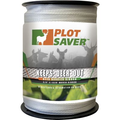 Plotsaver Barrier Ribbon, 1,320' White