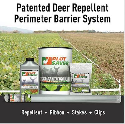 Image showing 6 th Plotsaver White Fiberglass Stakes, 30-Pack