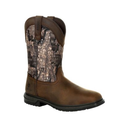 Rocky Men's Camo Wellington Boots, 11 in.
