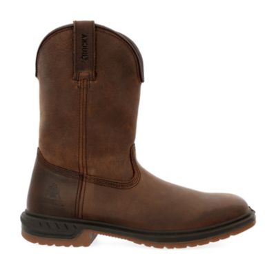 Image showing 4 th Rocky Men's Unlined Wellington Boots, 10 in.
