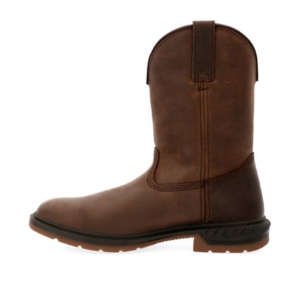 Image showing 6 th Rocky Men's Unlined Wellington Boots, 10 in.