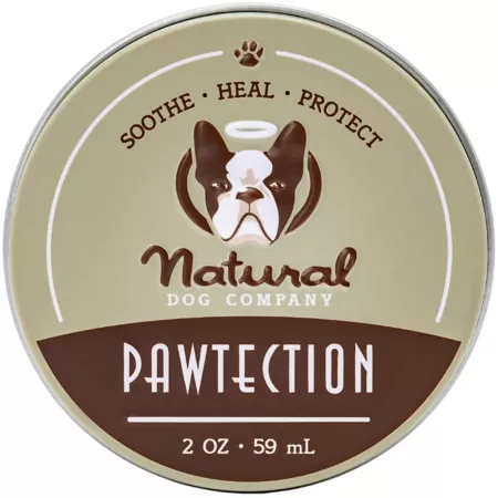 Natural Dog Company Pawtection Can for Dogs 2 oz. Pet Lotions Creams & Paw Balm