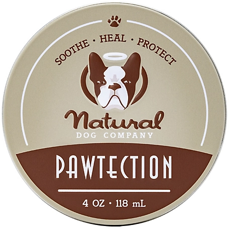 Natural Dog Company Pawtection Dog Paw Balm Tin, 4 oz.