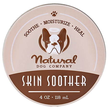 Natural Dog Company Skin Soother Dog Balm Tin, 4 oz.