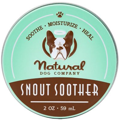 Natural Dog Company Snout Soother Tin for Dogs, Fresh & Clean Scent, 2 oz. I recommend this to ALL dog owners!