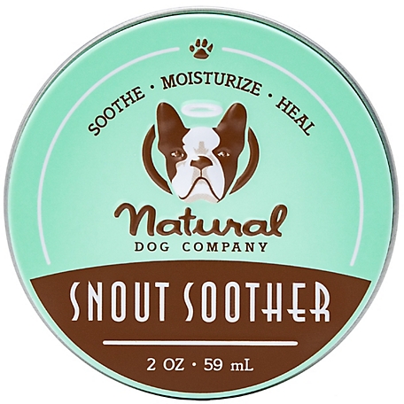 Natural Dog Company Snout Soother Tin for Dogs, Fresh & Clean Scent, 2 oz.