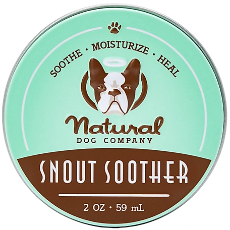 Natural Dog Company Snout Soother Tin for Dogs, Fresh & Clean Scent, 2 oz.