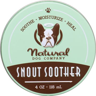 Natural Dog Company Snout Soother Dog Nose Balm Tin, 4 oz.