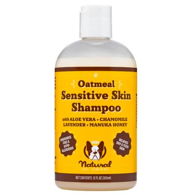 Natural Dog Company Sensitive Skin Oatmeal Dog Shampoo, 12 oz. Sensitive Skin Dog Shampoo