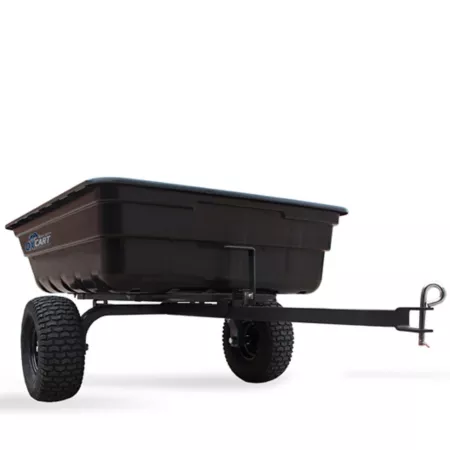 OxCart Green Thumb Tow Behind 12 cu Tilt and swivel dump cart with lift assist and 4-ply run-flat tires Mower Attachments