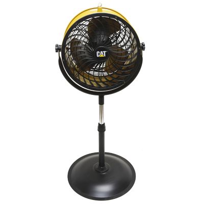 Caterpillar 14 in. High-Velocity Pedestal Drum Air Circulator Fan