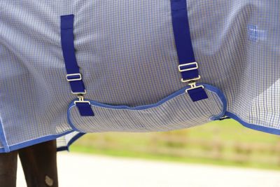 Image showing  ComFiTec Ripshield Plus Detach-A-Neck Fly Horse Sheet