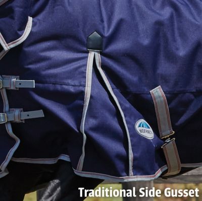 Image showing  ComFiTec Classic 300g/600D Polyester Heavyweight Combo Horse Cover with Neck, Heavyweight