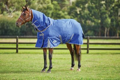 WeatherBeeta ComFiTec Premiere Free II Horse Blanket with Detach-A-Neck, Mediumweight