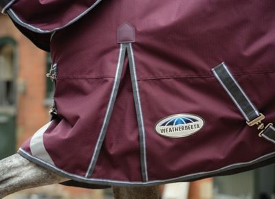 Image showing  ComFiTec Plus Dynamic II 0g/1200D Lightweight Horse Blanket with High Neck